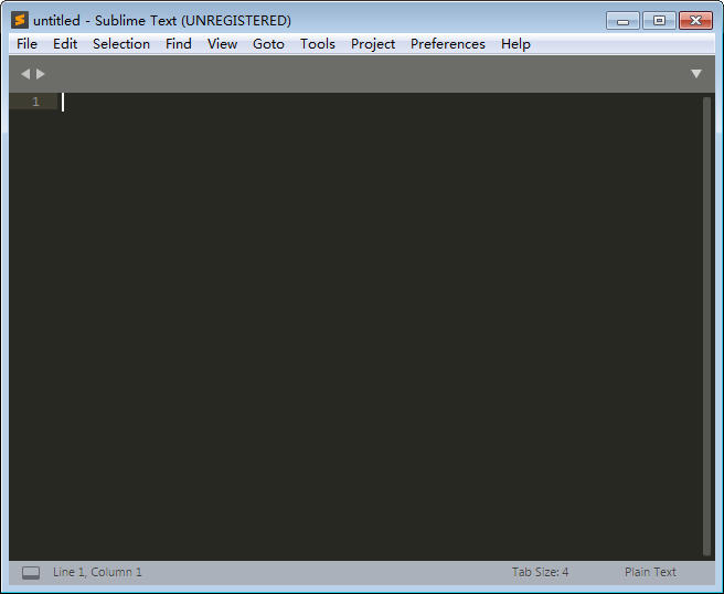 高级文本编辑器(Sublime Text)
