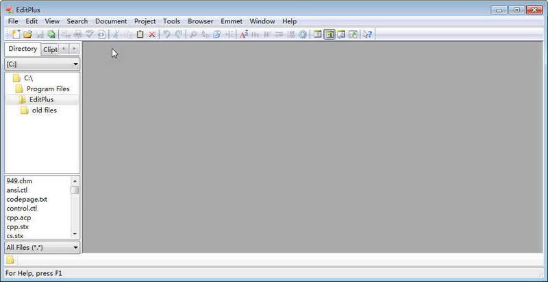 EditPlus（文字编辑器）
