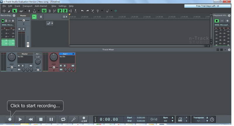 n-Track Studio(多轨录音)