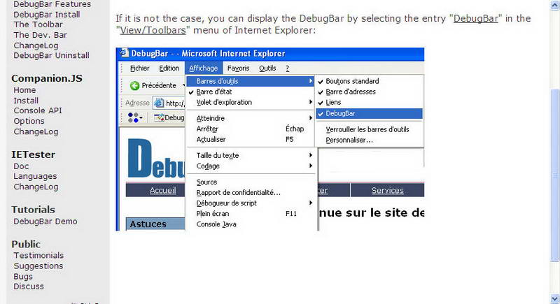 DebugBar