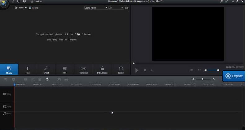 Aimersoft Video Editor（视频剪辑编辑与MV制作）