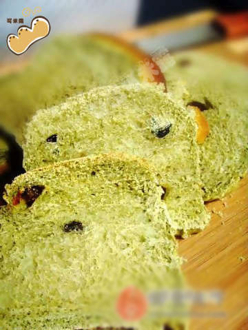抹茶蜜枣吐司