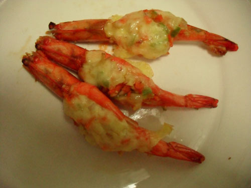 芝士烤虾