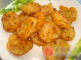 酥炸藕饼