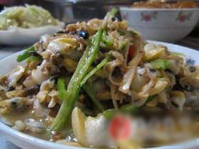 爆炒花甲