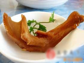 红烧鸭爪