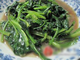 清炒菠菜