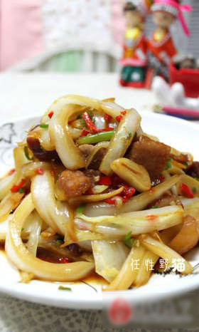 白菜小炒肉