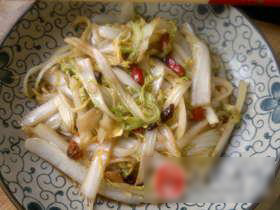 干煸娃娃菜