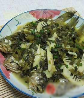 咸菜春笋烧小黄鱼
