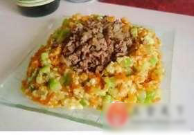 西葫芦肉末豆腐