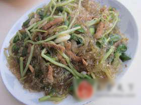 粉丝炒豆芽