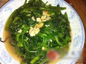 蒜蓉炒通菜