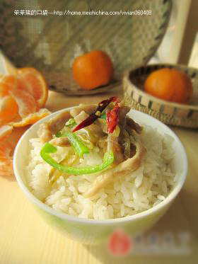 榨菜青椒肉丝