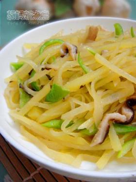 青椒土豆丝