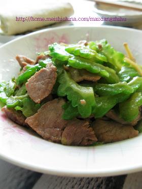 苦瓜炒肉