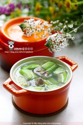 清甜丝瓜汤