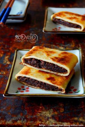 豆沙锅饼